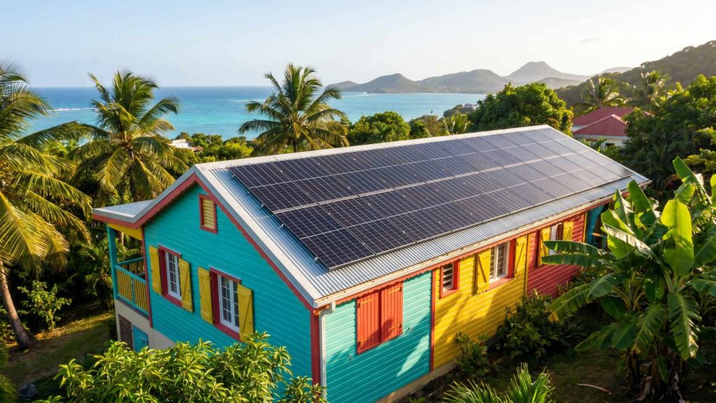 revente surplus solaire Martinique