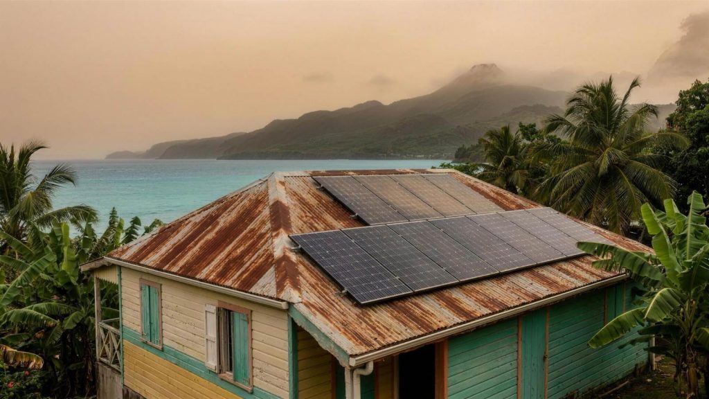 Entretien des panneaux solaires en Martinique