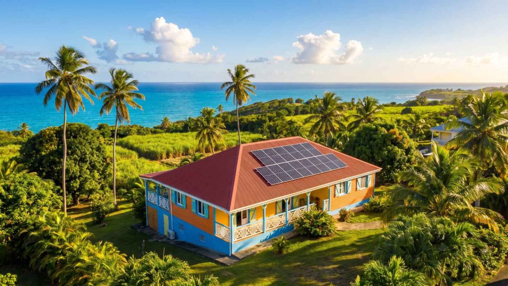 Installateur photovoltaïque au François (972) — panneaux solaires FRH Martinique